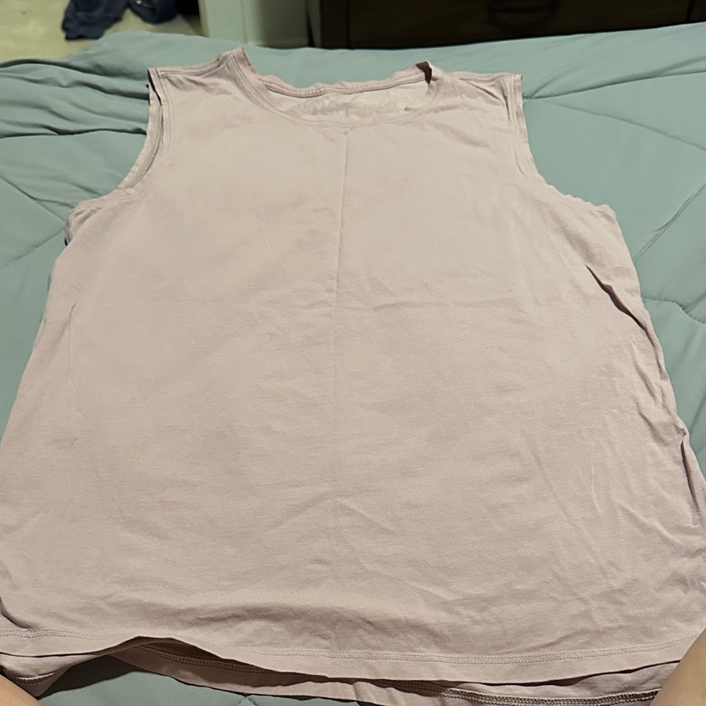 Women's Sleeveless Pink Lululemon Top